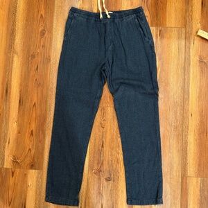 Marine Layer Saturday Stretch Beach Pant - Indigo